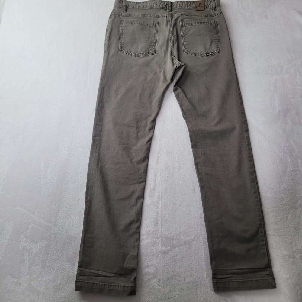 PrAna Men's Slim Fit Khaki Casual Pants 33Wx32L - Picture 2 of 11